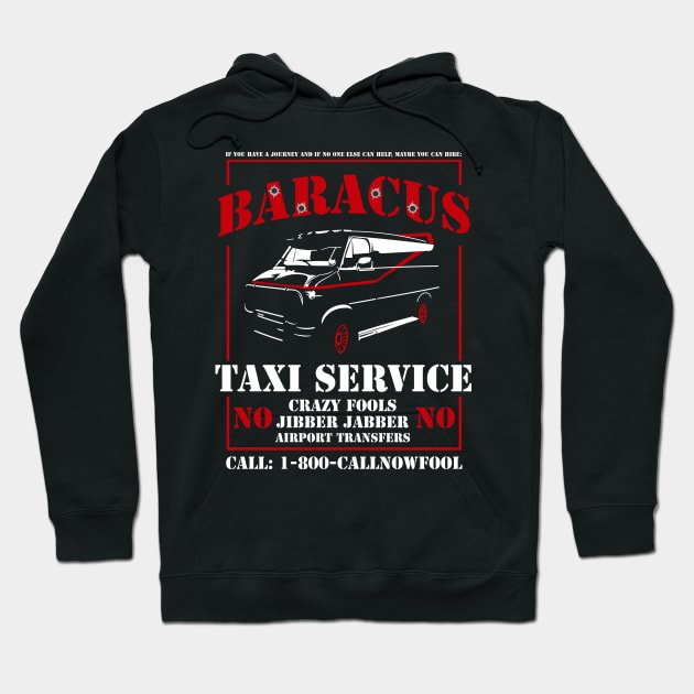 B.A. Baracus Taxi Service Hoodie by Meta Cortex